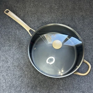 Beautiful By Drew Barrymore 7qt Covered W/lid Jumbo Cooker Gray Non Stick 2106 - Picture 1 of 5