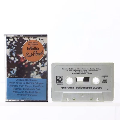 Pink Floyd Obscured By Clouds Cassette Tape 1972 - Image 1 of 2