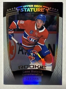 LANE HUTSON 2024-25 Stature ROOKIE /999 True RC #404/999 UD Upper Deck #50 Habs - Picture 1 of 3