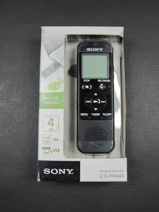 Sony ICD-PX440 Dimensional Sound Audio Voice Recorder Handheld schwarz - Bild 1 von 11