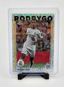 2024-25 Topps Chrome UEFA Rodrygo #48 Speckle Real Madrid CF - Picture 1 of 2