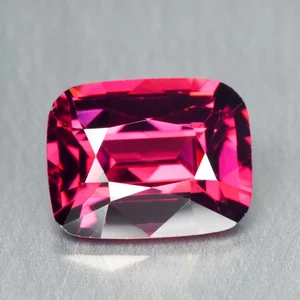 2.05Ct Cushion, Unheated Umbalite Garnet Vivid Pink Color (Umba River) Tanzania - Picture 1 of 1