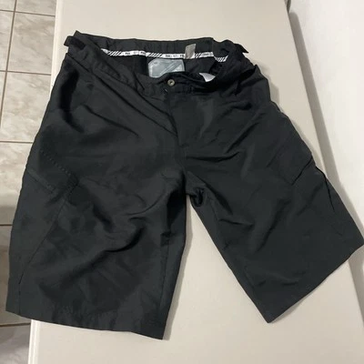 Pantalones Cortos Acolchados Fox Racing Para Hombre Negros MTB Ciclismo Carga Talla 32 Foto 1 de 4