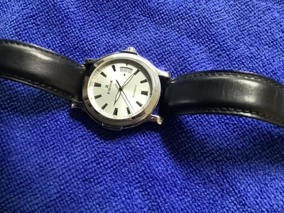 Reloj de Vestir Edox 80057 40mm Suizo ETA 2824-2 25 Joyas Automático Funciona Limpio Foto 1 de 4