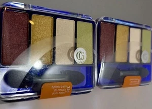 2 DISCONTINUED Covergirl Eye 👁️Enhancers Eyeshadow Quad Dynamite Drama 223 - Picture 1 of 5