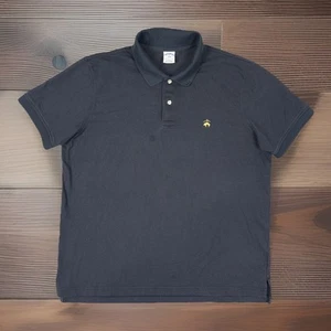 Camisa Polo Brooks Brothers Performance XL Negra Calce Original Manga Corta *LEER - Imagen 1 de 10