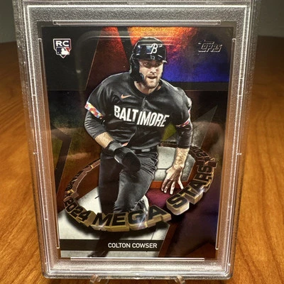 2024 Topps Series 1 Mega Star TMS-20 Colton Cowser (RC) Mint 9 - Image 1 of 3