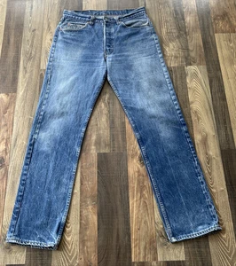 Levi’s 501XX (501-0000) Blue Jeans Made in USA Men W32 L31.5 Vintage - Picture 1 of 20