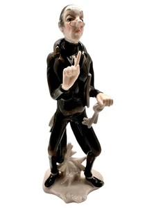 Figura de porcelana Ens Wilhelm Busch profesor Lampfel decoración colección... - Imagen 1 de 4