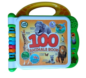 Libro LeapFrog 100 Animales, Libro Bebé con Sonidos y Colores Juego Sensorial En/Fr - Imagen 1 de 10