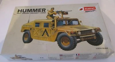 Academy Minicraft Hummer M1025 Srmoured carrier 1:35 INCOMPLETO DA RECUPERO - Immagine 1 di 3
