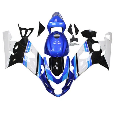 Kits de carenado de inyección PL blanco azul aptos para GSXR 600 750 o020 2004-2005 Foto 1 de 4