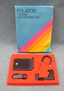 POLAROID KAMERA ZUBEHÖR SET 186 IN BOX, FÜR ONESTEP, 1000, BUTTON & PRONTO - Bild 1 von 1