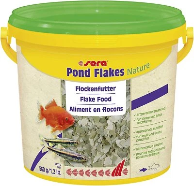 Sera 07075 Pond Flakes Flockenfutter Teichfutter Garten Teich Teichfische 3,8L - Bild 1 von 4