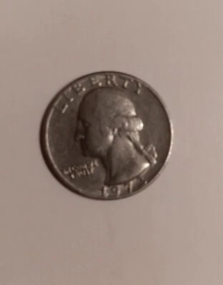 "Rare 1973 Liberty Quarter - No Mint Mark - Philadelphia Mint - Numismatic Gem!" - Image 1 of 4