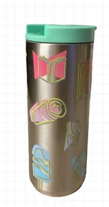 Vaso Starbucks de acero inoxidable 12 oz tapa abatible regreso a la escuela emojis 2020 - Imagen 1 de 12