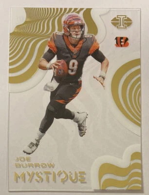 Joe Burrow 2020 Panini ILLUSIONS Gold Mystique Rookie Card #my1 (4528) - Image 1 of 2