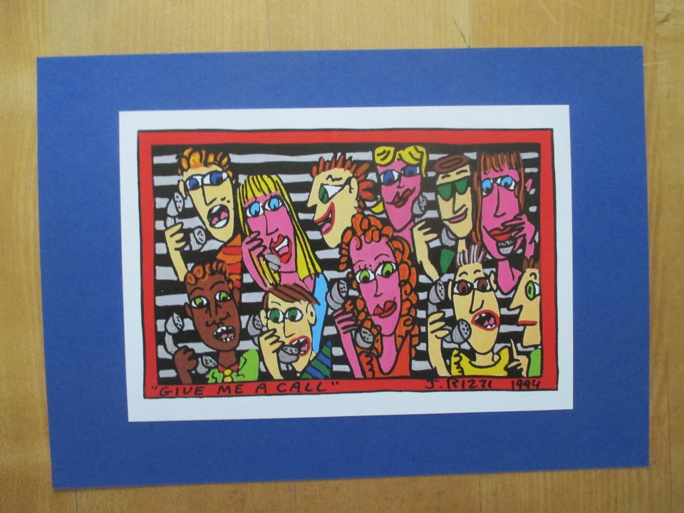 James Rizzi - Reprodruck - B.-Nr.: 8775 - DIN A4 - Bild 1 von 1