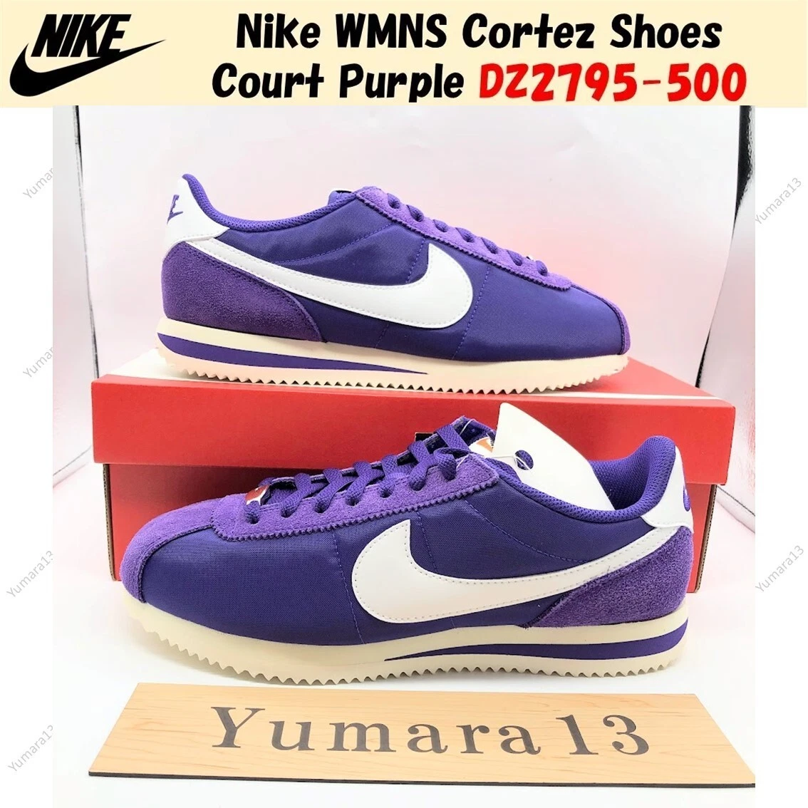 Nike Cortez Purple Athletic Shoes for Women for sale | eBay