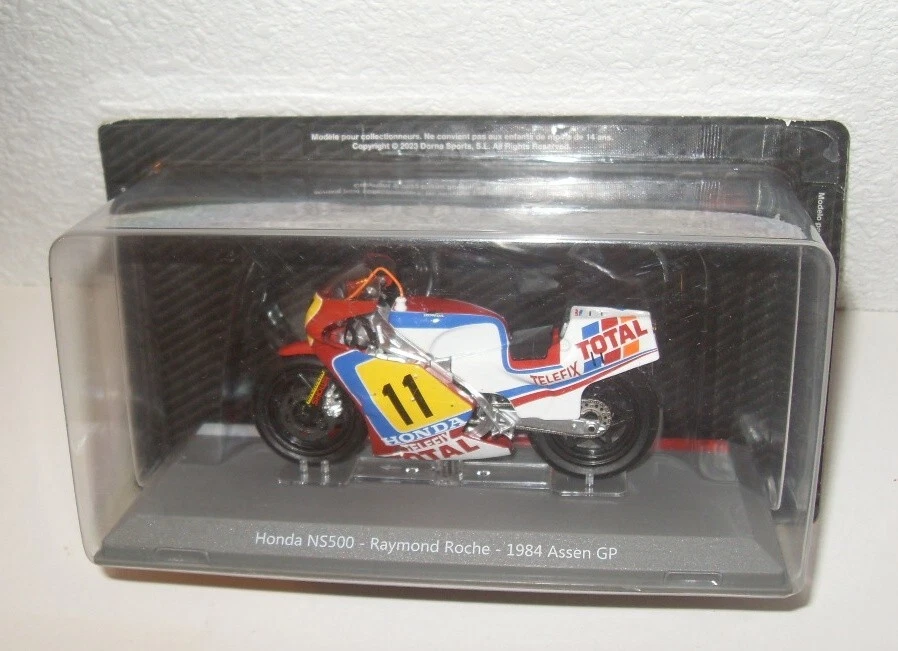 RAYMOND ROCHE (1984) HONDA NS500 ASSEN GP SCALE 1/18 MOTO GP MODEL  ALTAYA - Image 1 of 1
