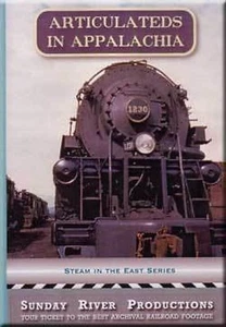 Articulated's in Appalachia Sunday River DVD C&O B&O Blue Ridge Powerful Steam - Imagen 1 de 1