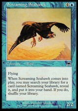Magic the Gathering MTG Screaming Seahawk (112) Onslaught   LP