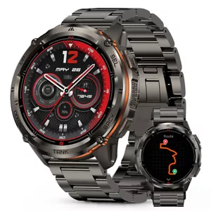 2025 KOSPET TANK T3 Ultra2 Smart Watch Men GPS IP69K Waterproof Rugged Military - Picture 1 of 18