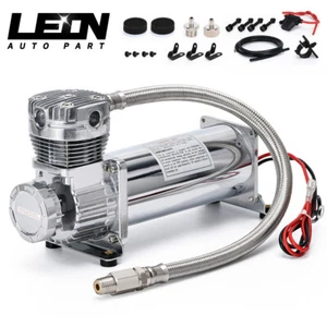 200 PSI Air Compressor For Train Horns Air Horn Air Suspension Kit 12V 3/8" NPT - Picture 1 of 16