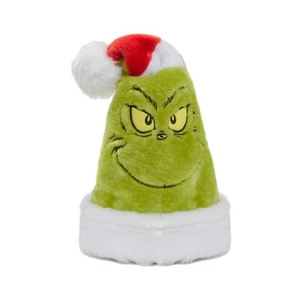 The Grinch Hat Adult Santa Christmas Fluffy Novelty Xmas Party Hats - Picture 1 of 1