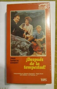 Despues de la tempestad! VHS New World Wide Pictures - Picture 1 of 2