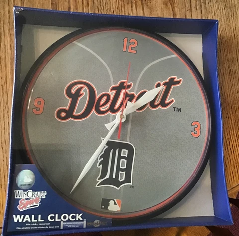 WinCraft Detroit Tigers  Wall Clock Cover
