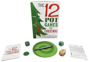 Kheper 12 Pot Games Of Christmas Weed Marijuanna Stoner Adult Card Game - Picture 1 of 3