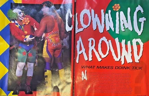 1993 WWF Wrestler Doink the Clown Matt Osborne - Picture 1 of 2