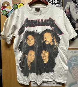 Metallica Stage Set 1991 - 1992 Wherever I May Roam Tour T-shirt Brockum Large - Picture 1 of 5