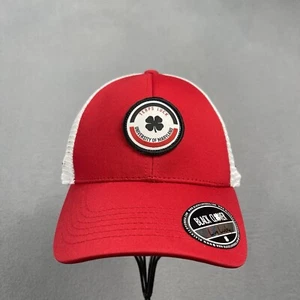 Maryland Terps Black Clover Hat Cap Red SnapBack Golf Baseball Mesh Live Lucky - Picture 1 of 7