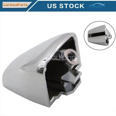 Cubierta de tapa de extremo de manija de puerta exterior delantera o trasera cromada para Hummer H3 2008 nueva Foto 1 de 4