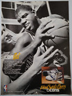 Magic Johnson LA Lakers Basketball Converse ERX 350 Original Ad SI 1989 8x11"