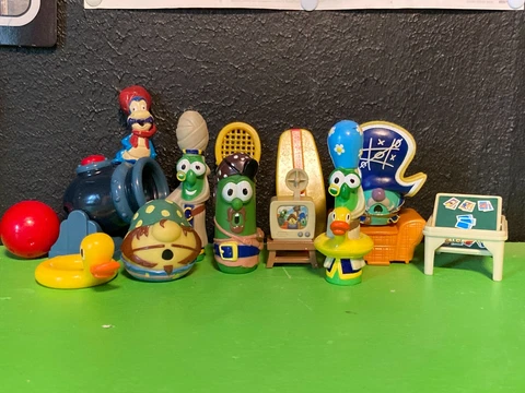 Pick and Choose VeggieTales Johan The Pirate Who Don't Do Anything Figures Toys Cover