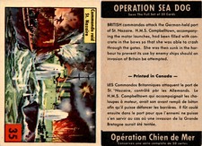 V339-9 Parkhurst, Operation Sea Dog, 1955, #35 Commando Raid St. Nazaire (B)