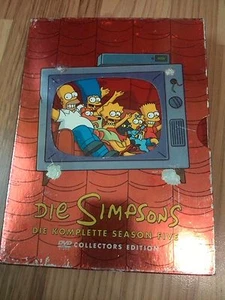 DIE SIMPSONS  DIE KOMPLETTE SEASON FIVE  - Picture 1 of 1