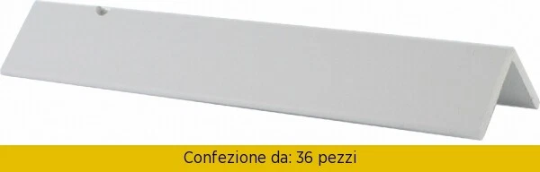 Paraspigolo mm 25x25 Pvc Espanso ml 3 Bianco Pezzi 36 Forte RA16K001300 - Immagine 1 di 1