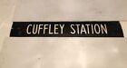London Vintage Bus Blind 30.July86 42"- # Cuffley Station