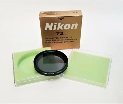 Nikon 72mm Circular Polarizer Filter - Image 1 of 2