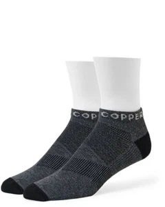Tommie Copper ® Calcetines tobilleros de compresión Flex-Fit para hombre PACK DE 4 "RECUPERACIÓN DE FEUDO" - Imagen 1 de 12
