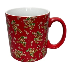 FAO Schwartz Becher Weihnachten Ninja Lebkuchen Zuckerstange Urlaub Kaffeetasse - Bild 1 von 7