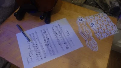 Midi - mit Noten Kunsthandwerk Sonderedition und Widmung und Lizenz Video 10. - Bild 1 von 3