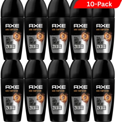 10× AXE Dark Temptation Men’s Roll-On 50ml – Long-Lasting Scent - image 1 of 2