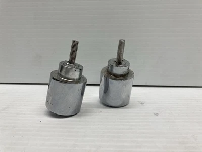 Extremidades de barra cromada Honda Gl1800 2001-2017 - Imagem 1 de 2