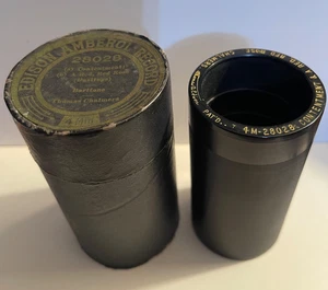 EDISON AMBEROL 4M WAX CONCERT CYLINDER # 28028 - CONTENTMENT & A RED RED ROSE - Bild 1 von 10