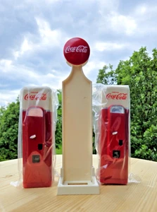 Coca Cola Salt and Pepper Shakers - Retro Vending Machines with Original Box - Picture 1 of 7